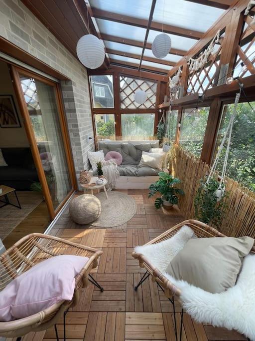 Cozy Wilkipartment Bis 4 Pers - Hund - Netflix - Wlan - Wintergarten - Coffeebar - Popcorn Verl Esterno foto